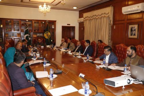 Governor Balochistan IT Initiative Meeting At Governor House